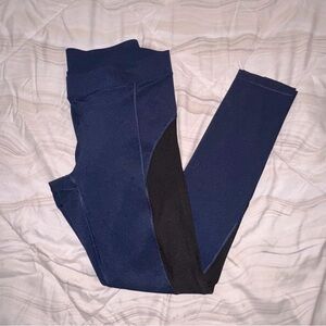 IVY PARK Navy and Black Leggings